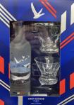 Grey Goose Vodka With Stemless Martini Glasses (750)