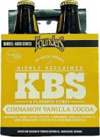 Founders Kentucky Breakfast Stout Cinnamon Vanilla Cocoa Bourbon Barrel Aged Chocolate Coffee Stout 2021 (445)