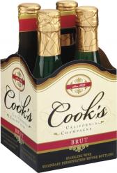 Cook's Brut NV (4 pack 187ml) (4 pack 187ml)