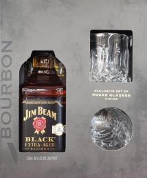 Jim Beam Black Extra Aged Bourbon (750ml) (750ml)