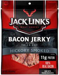 Jack Links Bacon Jerky Thick Cut Hickory Smoked 2.85 oz