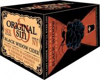 Original Sin Black Widow Cider W/blackberry (6 pack 12oz cans) (6 pack 12oz cans)