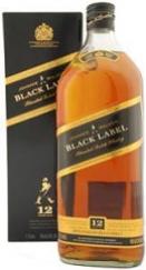 Johnnie Walker - Black Label 12 year Scotch Whiskey (1.75L) (1.75L)