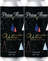 Phase Three Brewing Warmest Wishes (4 pack 16oz cans) (4 pack 16oz cans)