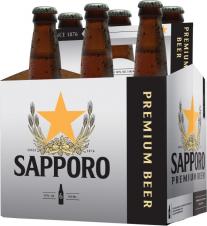 Sapporo Brewing Co - Sapporo Premium (6 pack 12oz bottles) (6 pack 12oz bottles)