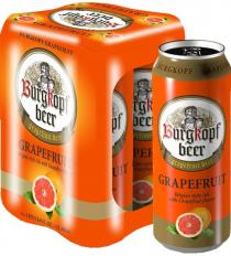 Burgkoph Grapefruit raddler (4 pack cans) (4 pack cans)