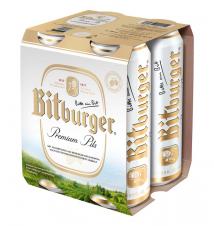 Bitburger - Premium Pilsner (4 pack cans) (4 pack cans)