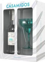 Casamigos Blanco Tequila W/margarita Glass (750ml) (750ml)