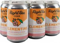 Right Bee Cider Clementine Hard Apple Cider (6 pack 12oz cans) (6 pack 12oz cans)