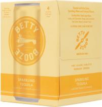 Betty Booze Cocktails Sparkling Tequila With Oak Smoked Lemonade (4 pack 355ml cans) (4 pack 355ml cans)