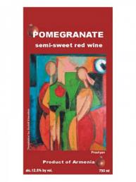 Proshyan Pomegranate Semi Sweet Wine NV (750ml) (750ml)