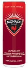 Monaco Vodka Cocktails Cranberry (12oz can) (12oz can)