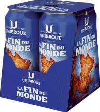 Unibroue La Fin Du Monde (4 pack 16oz cans) (4 pack 16oz cans)