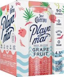 Jose Cuervo Seltzer Playamar Grapefruit (4 pack 12oz cans) (4 pack 12oz cans)