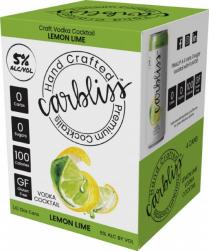 Carbliss Lemon Lime Vodka Cocktail (4 pack 12oz cans) (4 pack 12oz cans)