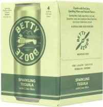 Betty Booze Cocktails Sparkling Tequila With Lime Shiso (4 pack 355ml cans) (4 pack 355ml cans)