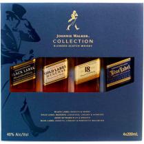 Johnnie Walker Blended Scotch Collection Pack (200ml 4 pack) (200ml 4 pack)