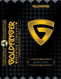 Goldfinger Black Lager (4 pack 16oz cans) (4 pack 16oz cans)